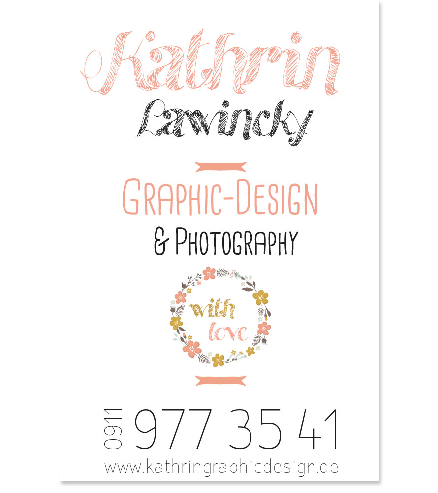 Kathrin Lawincky Design - Entwurf Geschäftsausstattung