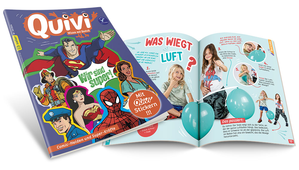 Kinderzeitschrift Quivi 2025 – Grafikerin Fürth