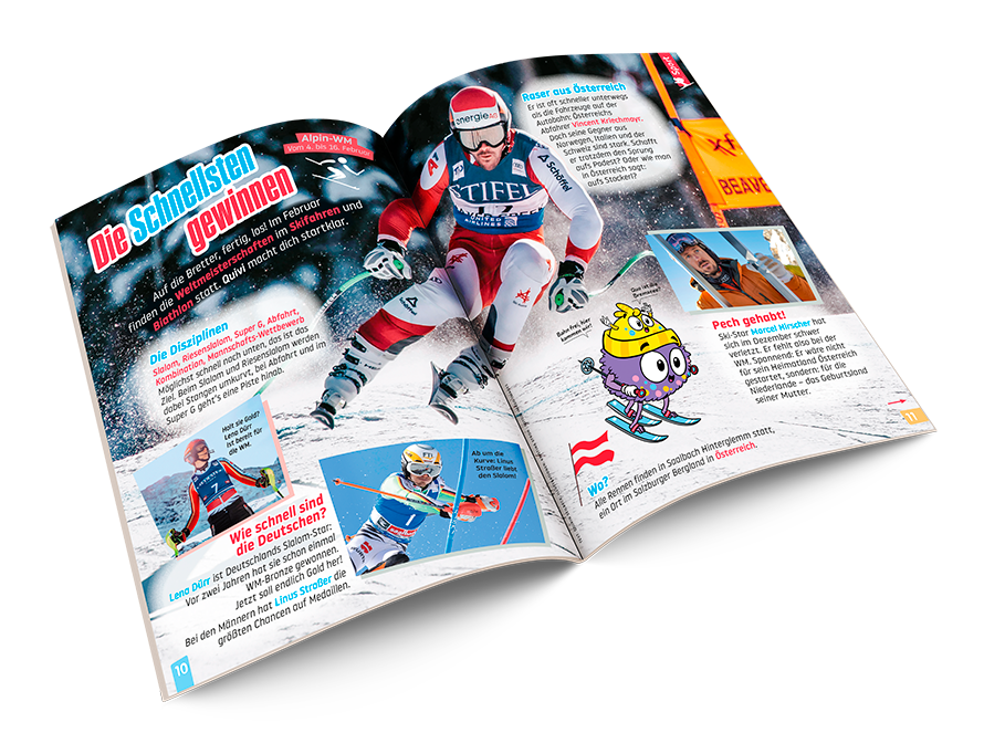Magazingestaltung Quivi - Grafikerin Fürth