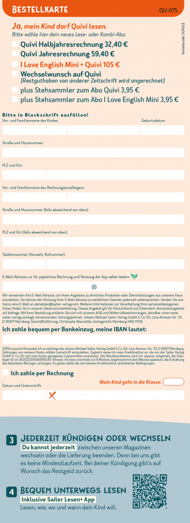 Gestaltung Elterninformation - Grafikerin Fürth